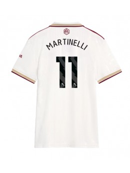 Billige Arsenal Gabriel Martinelli #11 Tredjedrakt Dame 2025-26 Kortermet